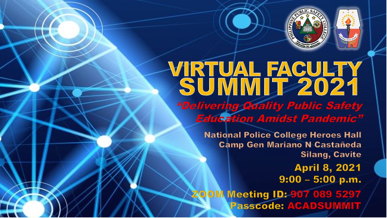 PPSC VIRTUAL FACULY SUMMIT 2021